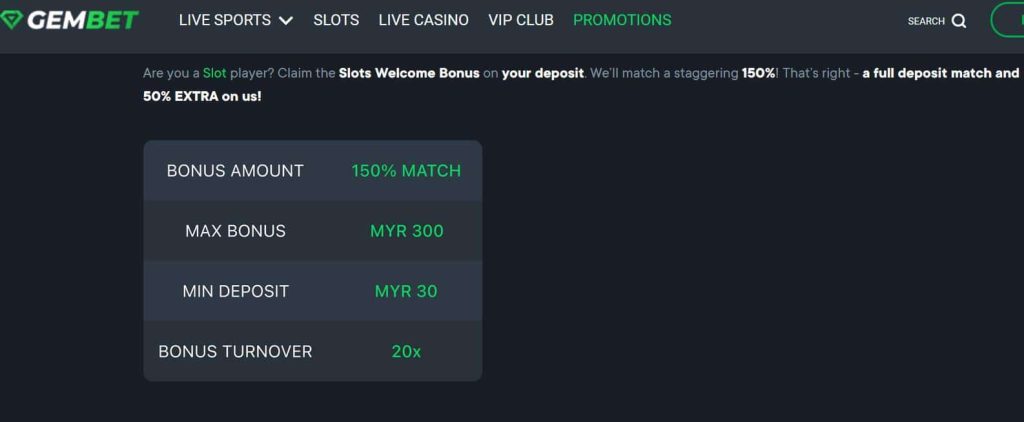GemBet Casino Bonuses and Promotions